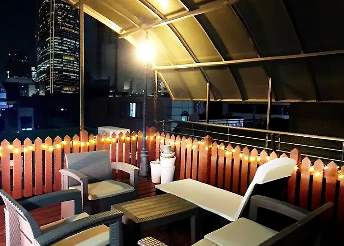 Skynest, Seoul, Luxury Rooftop Oasis, 3br, 3ba, Max 8 Guests, Free Pkg, Jamsil, Lotte World Tower View, 3 Is Available Only For Groups Of 7 Guests Apartment *