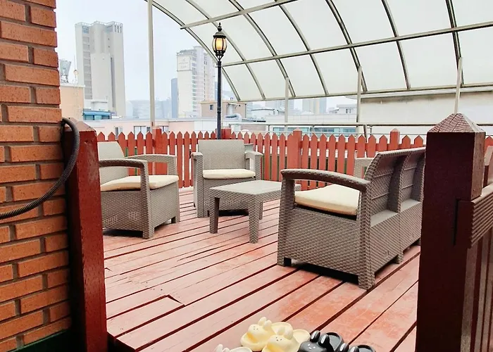 Skynest, Seoul, Luxury Rooftop Oasis, 3br, 3ba, Max 8 Guests, Free Pkg, Jamsil, Lotte World Tower View, 3 Is Available Only For Groups Of 7 Guests