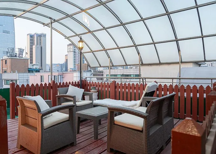 Skynest, Seoul, Luxury Rooftop Oasis, 3br, 3ba, Max 8 Guests, Free Pkg, Jamsil, Lotte World Tower View, 3 Is Available Only For Groups Of 7 Guests Apartment